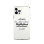 Bring Every Alcoholic Cocktail Here - iPhone Case