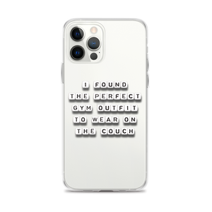 Perfect Gym Outfit - iPhone Case