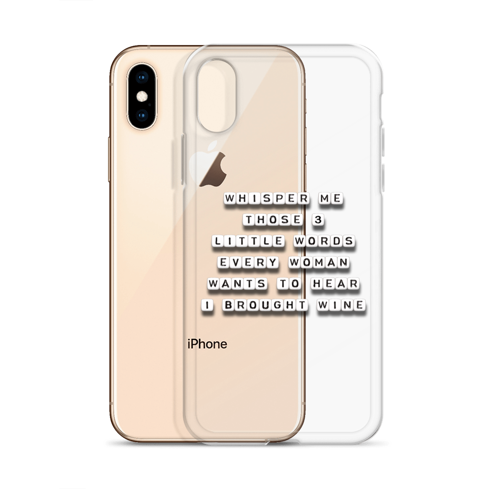 Whisper Me Those 3 Words - iPhone Case