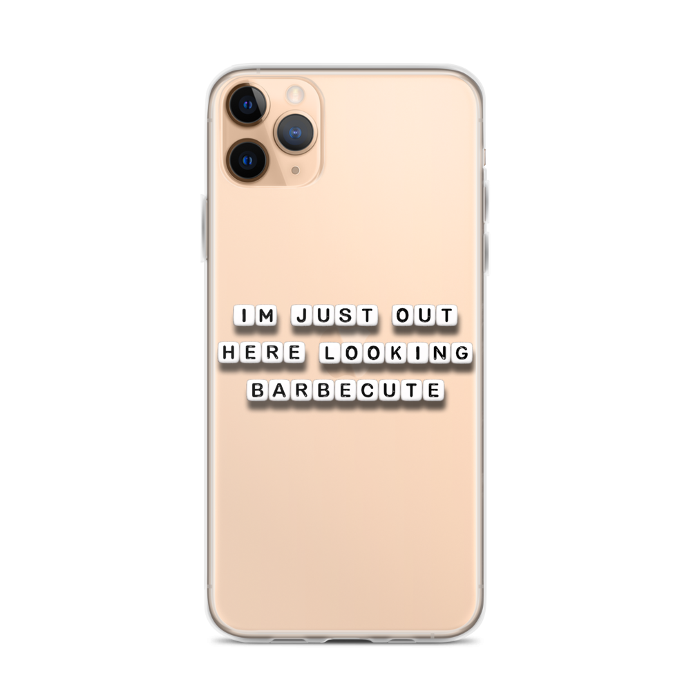 Looking Barbecute - iPhone Case