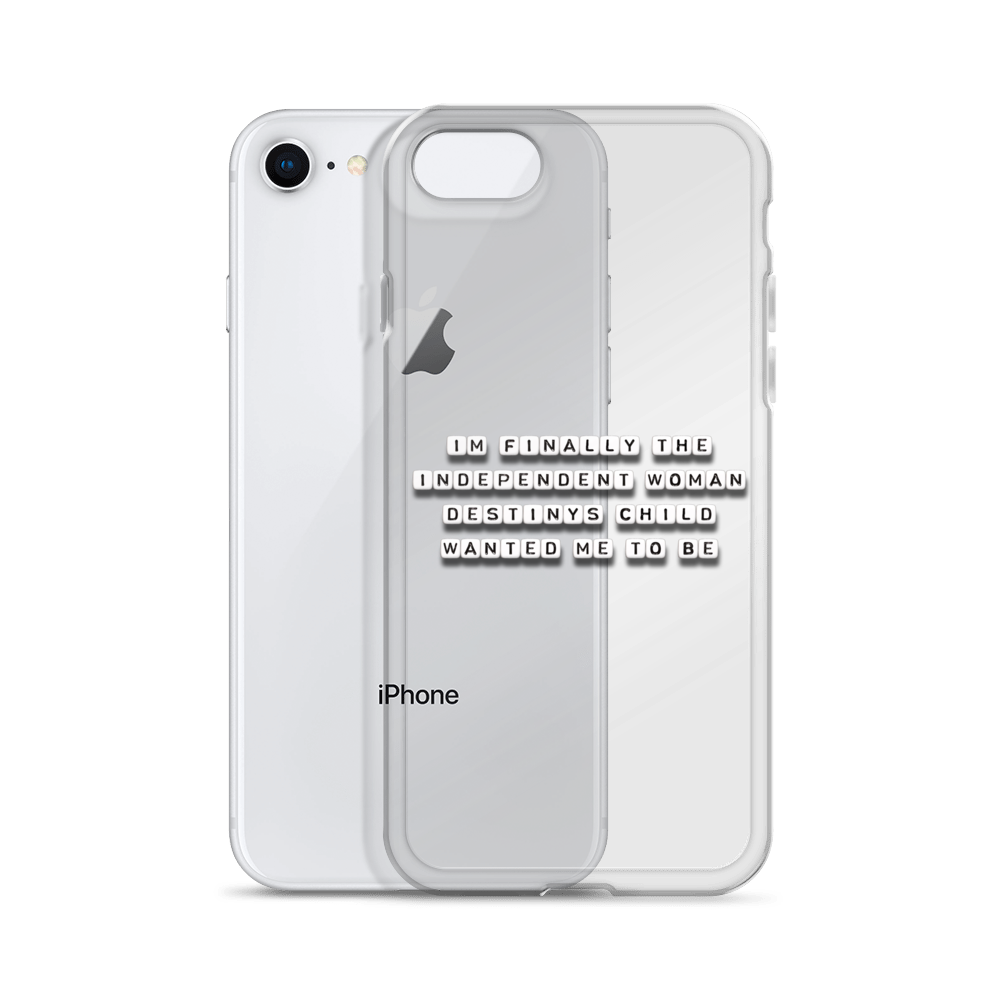 Independent Woman - iPhone Case