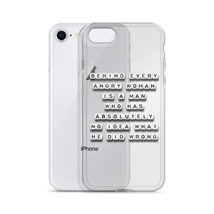 Behind Every Woman - iPhone Case
