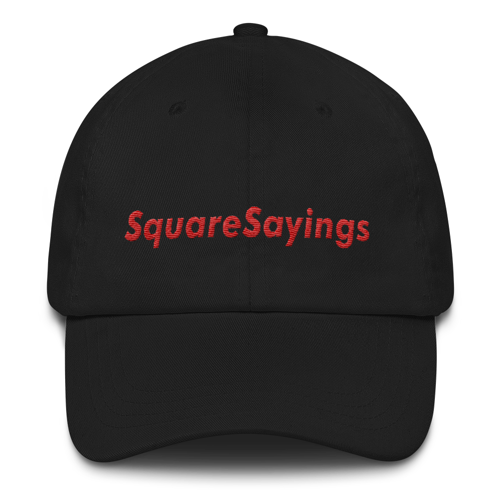 SquareSayings - Dad hat