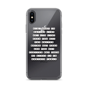 What is Dating Like - iPhone Case