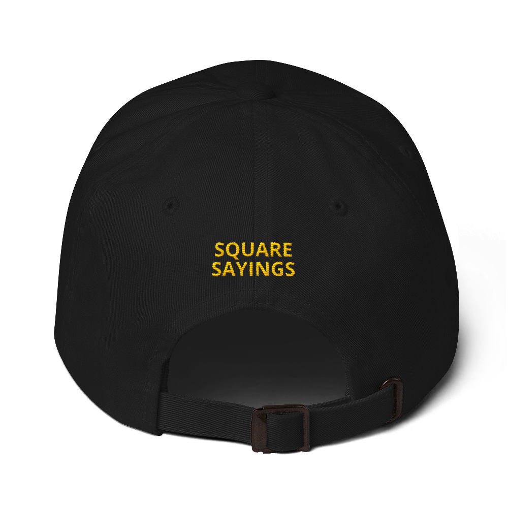 Squares Smiley - Dad hat