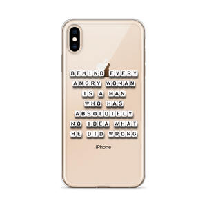 Behind Every Woman - iPhone Case
