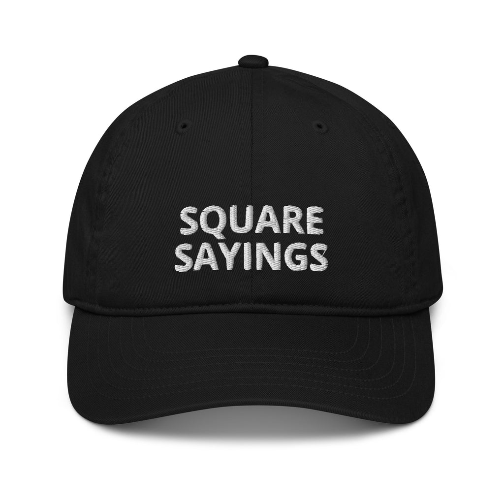 Square Sayings Cotton Dad Hat