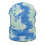 Limited Edition Square Sayings Tie-Dye Beanie