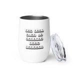 "Cheaper Than Therapy" Wine Tumbler